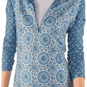 🆕️ NWT -‎ Gretchen Scott Pullover Women's Small Jock Girl 1/2 Zip Breathable